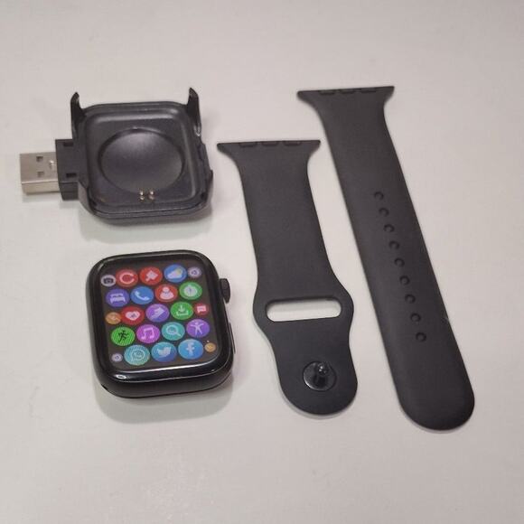 2024 Smartwatch Bluetooth Fitness Sport Sleep iOS Android Apple Call Text - NEW! - Picture 1 of 12